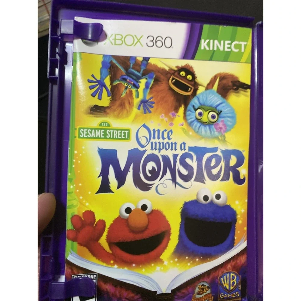 Sesame Street: Once Upon a Monster Xbox 360 Kinect Version